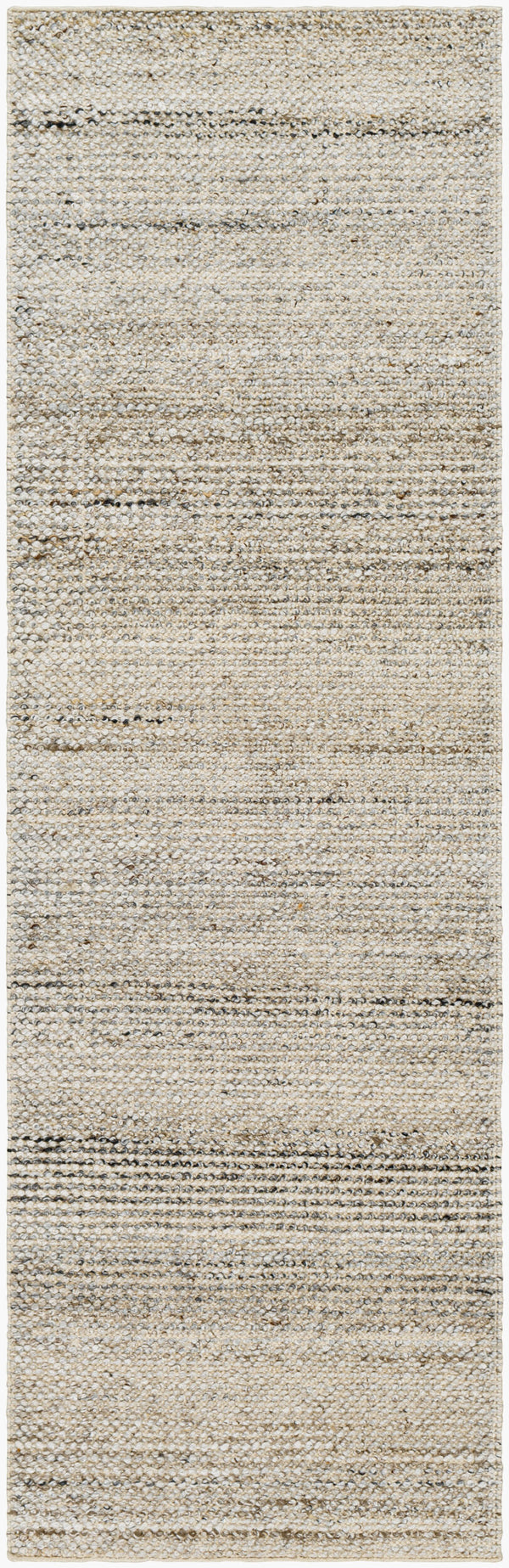 Surya Reika Hand Made 10' X 14' Eco-friendly Rug - Artisan Crafted With Recycled Pet For Modern Homes Light Gray Recycled Pet Yarn Rek2305-268