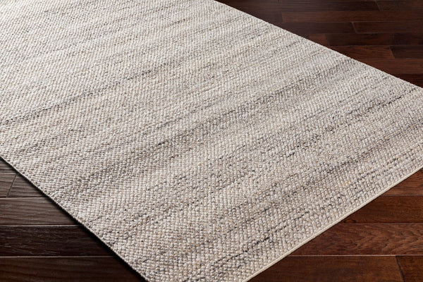 Surya Reika Hand Made 10' X 14' Eco-friendly Rug - Artisan Crafted With Recycled Pet For Modern Homes Light Gray Recycled Pet Yarn Rek2305-576