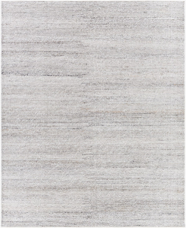 Surya Reika Hand Made 10' X 14' Eco-friendly Rug - Artisan Crafted With Recycled Pet For Modern Homes Light Gray Recycled Pet Yarn Rek2305-810