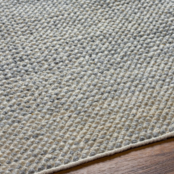 Surya Reika Hand Made 10' X 14' Eco-friendly Rug - Artisan Crafted With Recycled Pet For Modern Homes Off,White Recycled Pet Yarn Rek2306-1215