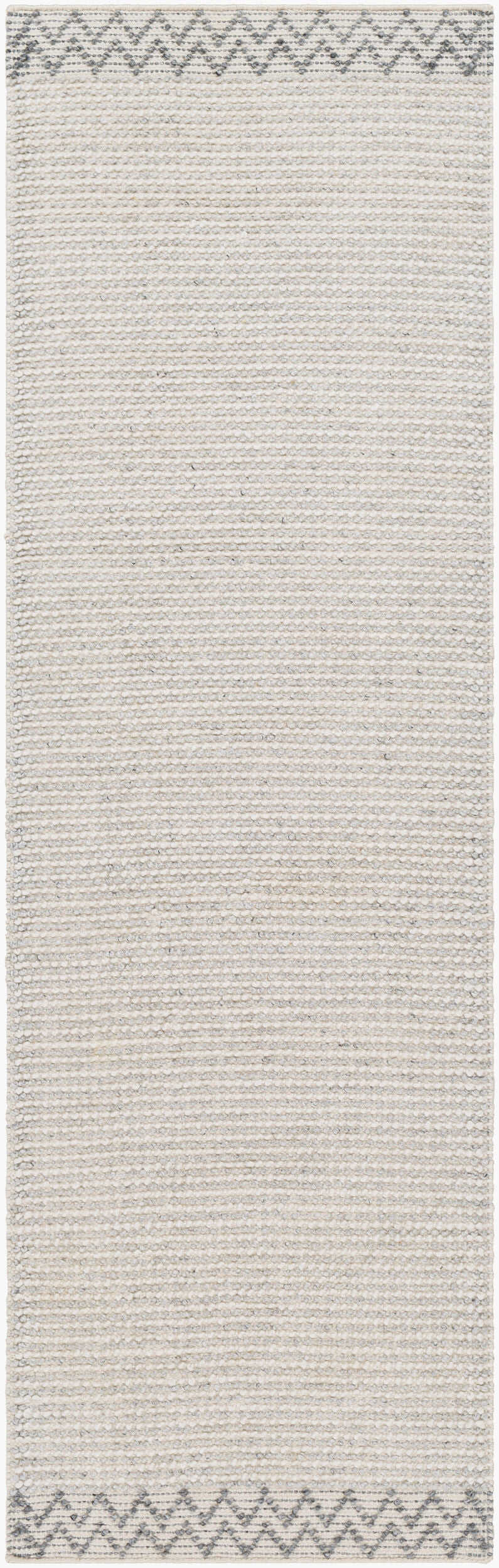 Surya Reika Hand Made 10' X 14' Eco-friendly Rug - Artisan Crafted With Recycled Pet For Modern Homes Light Gray Recycled Pet Yarn Rek2307-268
