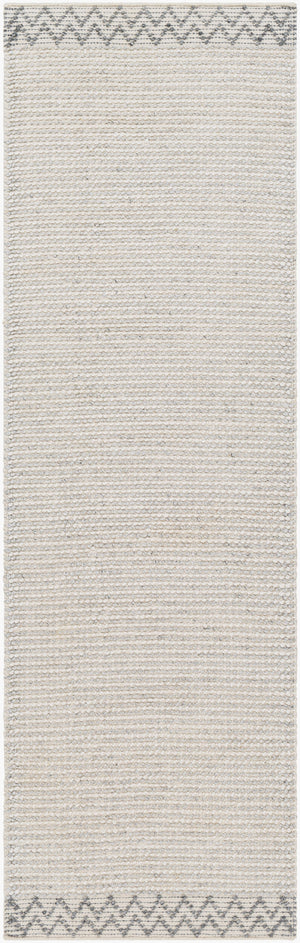 Surya Reika Hand Made 10' X 14' Eco-friendly Rug - Artisan Crafted With Recycled Pet For Modern Homes Light Gray Recycled Pet Yarn Rek2307-268