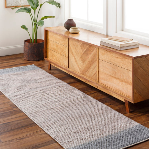 Surya Reika Hand Made 10' X 14' Eco-friendly Rug - Artisan Crafted With Recycled Pet For Modern Homes Off,White Recycled Pet Yarn Rek2308-268