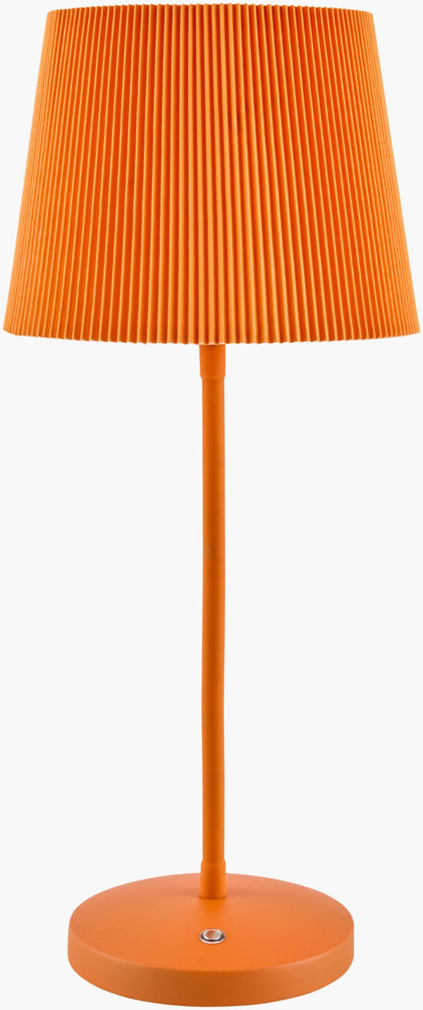 Livabliss Rigel Cordless Buffet Lamp Art Deco Felt Polyester Sideboard Console Entryway Light REL-004
