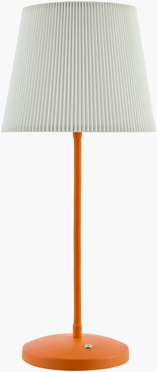 Livabliss Rigel Art Deco Cordless Buffet Lamp Slender Felt Polyester Build for Entryway Decor REL-009