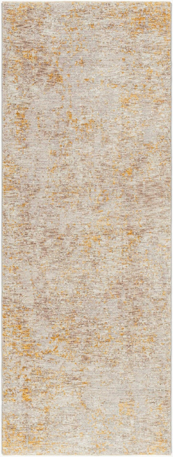 Livabliss Reina Geometric Polyester Area Rug with Fringe for Modern Living and Dining Rooms Light Gray, Lig 2'7" x 7'3" REN2310-2773
