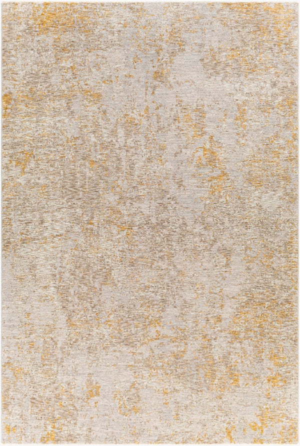 Livabliss Reina Geometric Polyester Area Rug with Fringe for Modern Living and Dining Rooms Light Gray, Lig 6'7" x 9'6" REN2310-6796