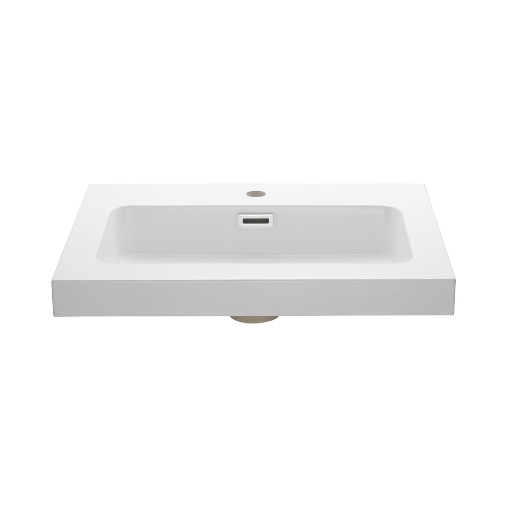 Resin Vanity Top - White 23.8 inch (60cm) RES61MWT N/A