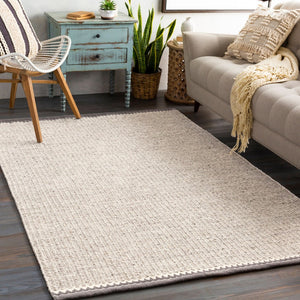 Livabliss Retro Handwoven Wool Cotton Accent Rug Bohemian Low Pile for Entryway or Kitchen RET2300-23