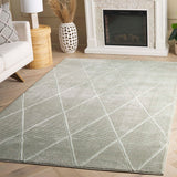 Safavieh Revive 104 Power Loomed Solid & Tonal Rug REV104W-7SQ