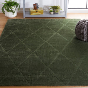 Safavieh Revive 104 Power Loomed Polyester Rug Green REV104Y-6