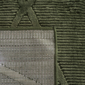 Safavieh Revive 104 REV104 Power Loomed Solid & Tonal Rug Green REV104Y-210