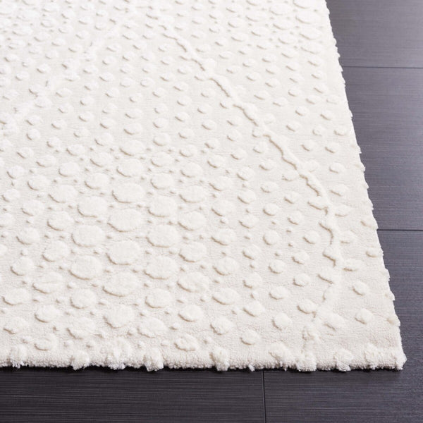 Safavieh Revive 108 Power Loomed Solid & Tonal Rug Ivory 9' x 12'
