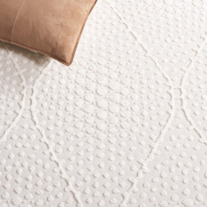 Safavieh Revive 108 Power Loomed Solid & Tonal Rug Ivory 9' x 12'