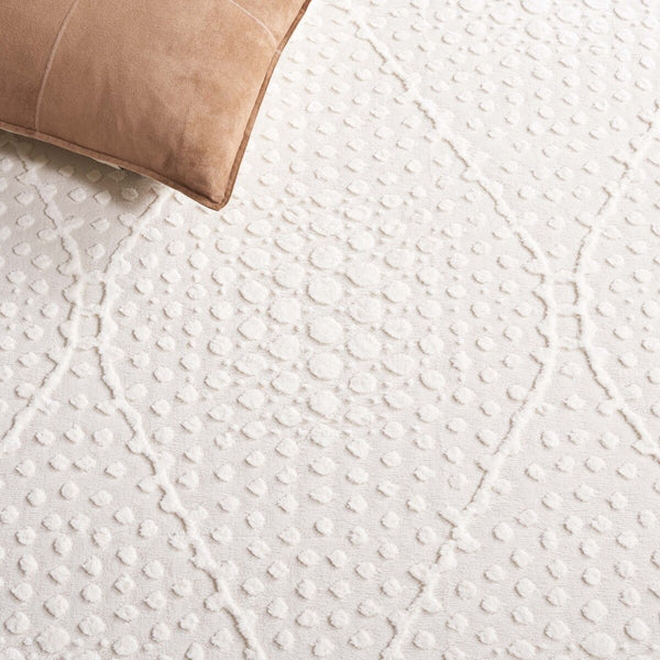 Safavieh Revive 108 Power Loomed Solid & Tonal Rug Ivory 9' x 12'