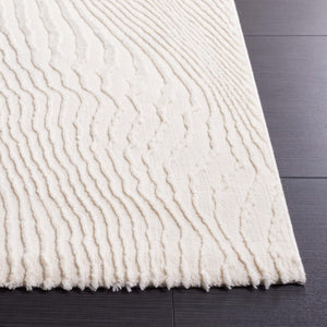 Safavieh Revive 110 Power Loomed Solid & Tonal Rug Ivory 9' x 12'