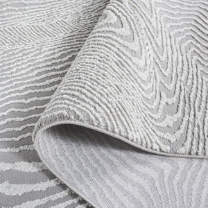 Safavieh Revive 110 Power Loomed Solid & Tonal Rug Grey 9' x 12'