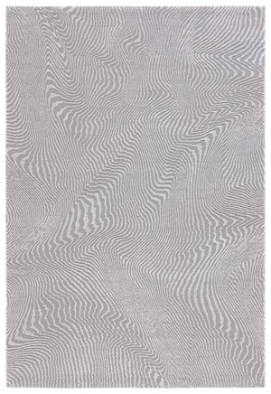 Safavieh Revive 110 Power Loomed Solid & Tonal Rug Grey 9' x 12'