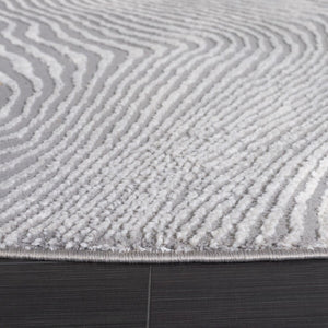 Safavieh Revive 110 Power Loomed Solid & Tonal Rug Grey 9' x 12'