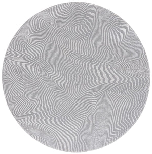 Safavieh Revive 110 Power Loomed Solid & Tonal Rug Grey 9' x 12'