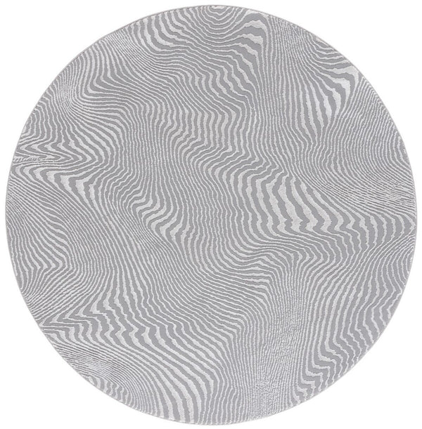 Safavieh Revive 110 Power Loomed Solid & Tonal Rug Grey 9' x 12'