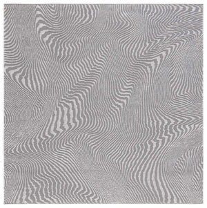 Safavieh Revive 110 Power Loomed Solid & Tonal Rug Grey 9' x 12'