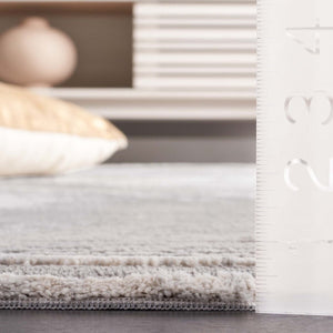 Safavieh Revive 112 Power Loomed Solid & Tonal Rug Grey 9' x 12'