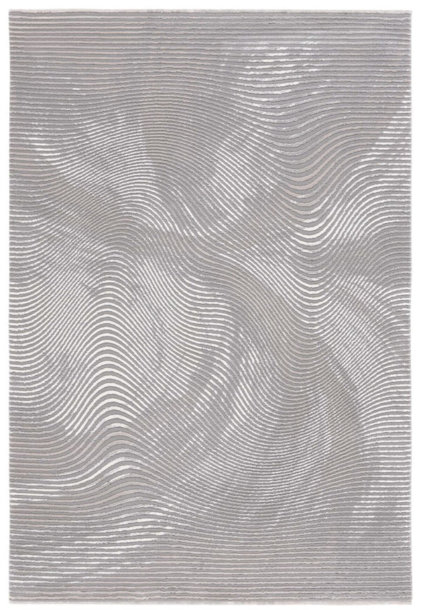 Safavieh Revive 112 Power Loomed Solid & Tonal Rug Grey 9' x 12'