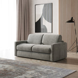 VIG Furniture Lamod Italia Revers - Italian Modern Grey Fabric Full Sofa Bed VGDTREVERS-140-GRY