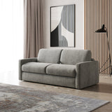 VIG Furniture Lamod Italia Revers - Italian Modern Grey Fabric Queen Sofa Bed VGDTREVERS-160-GRY