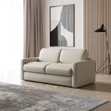 VIG Furniture Lamod Italia Revers - Italian Modern Grey Leather Queen Sofabed VGDTREVERS-160-CENERE