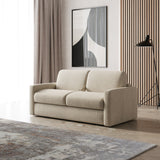 VIG Furniture Lamod Italia Revers - Italian Modern Sand Fabric Full Sofabed VGDTREVERS-140-SAND