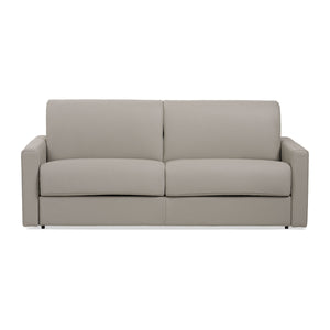 VIG Furniture Lamod Italia Revers - Italian Modern Grey Leather Queen Sofabed VGDTREVERS-160-CENERE