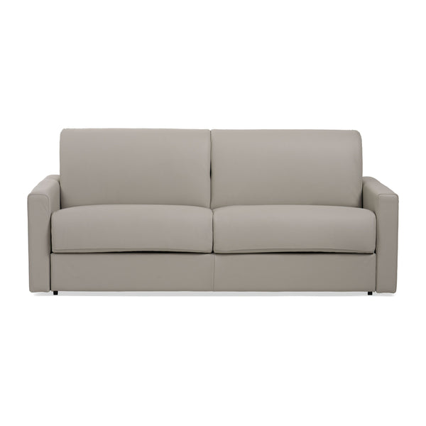 VIG Furniture Lamod Italia Revers - Italian Modern Grey Leather Queen Sofabed VGDTREVERS-160-CENERE