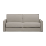 VIG Furniture Lamod Italia Revers - Italian Modern Grey Leather Queen Sofabed VGDTREVERS-160-CENERE