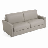 VIG Furniture Lamod Italia Revers - Italian Modern Grey Leather Queen Sofabed VGDTREVERS-160-CENERE