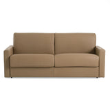 VIG Furniture Lamod Italia Revers - Italian Modern Desert Leather Queen Sofabed VGDTREVERS-160-DESERTO