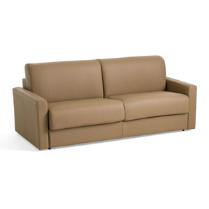 VIG Furniture Lamod Italia Revers - Italian Modern Desert Leather Queen Sofabed VGDTREVERS-160-DESERTO