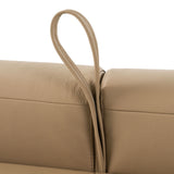 VIG Furniture Lamod Italia Revers - Italian Modern Desert Leather Queen Sofabed VGDTREVERS-160-DESERTO