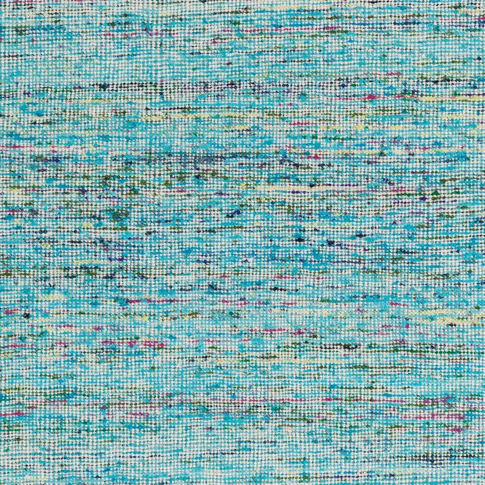 Surya Rex 2' X 3' Handmade Viscose & Wool Area Rug – Modern Style, Soft Touch, Easy Care, Made In India Aqua Viscose,Wool Rex4002-912