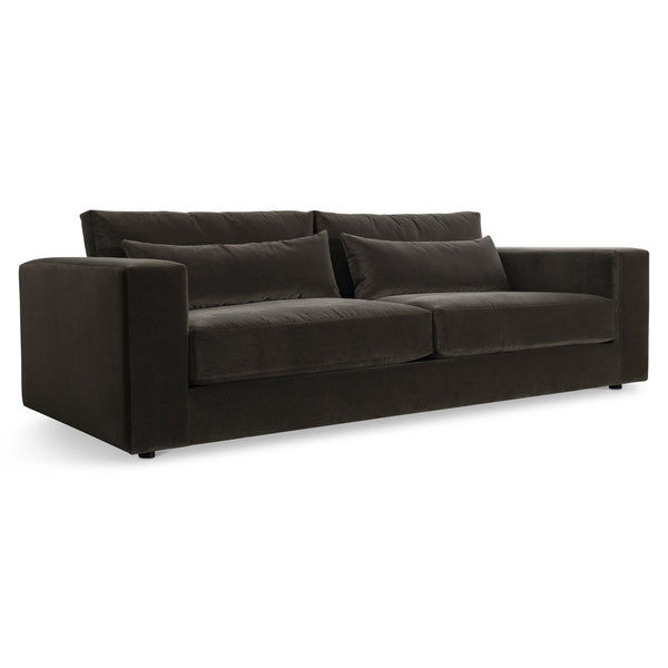 Bernhardt Bernhardt Felix Sofa — Modern Deep-Seat Upholstered Lounge Sofa With Oversized Arms, Plush Cushions - Made to Order B5677B