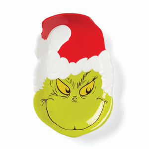 Lenox Merry Grinchmas Candy Dish Green, IVORY PORCELAIN 894168