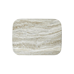 Bernhardt Bernhardt Arcadia Nightstand In Kalta Faux Stone Finish — Sculptural Totemic Base, Soft-Close Drawer, Adjustable Glides (29"H) 334230