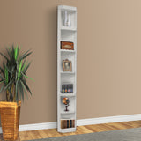 Parker House Catalina Outside Corner Bookcase Cottage White Poplar Solids / Birch Veneers CAT#450