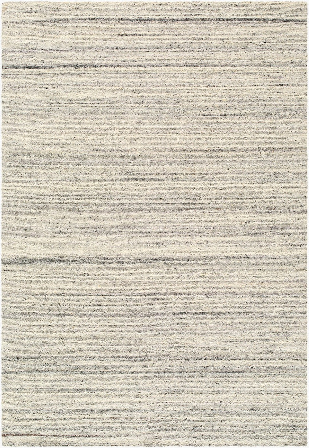 Livabliss Romford Hand Tufted Wool Area Rug Bohemian Global Low Pile Living Room Accent Ivory, Charcoal 9' x 12' RFD2301-912