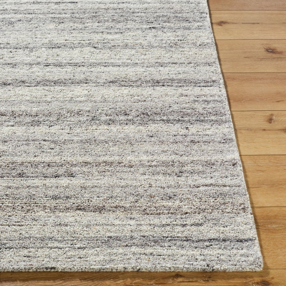 Livabliss Romford Artisan Wool Area Rug Hand Tufted in India for Bohemian Living Spaces Stone Grey, As 9' x 12' RFD2302-912
