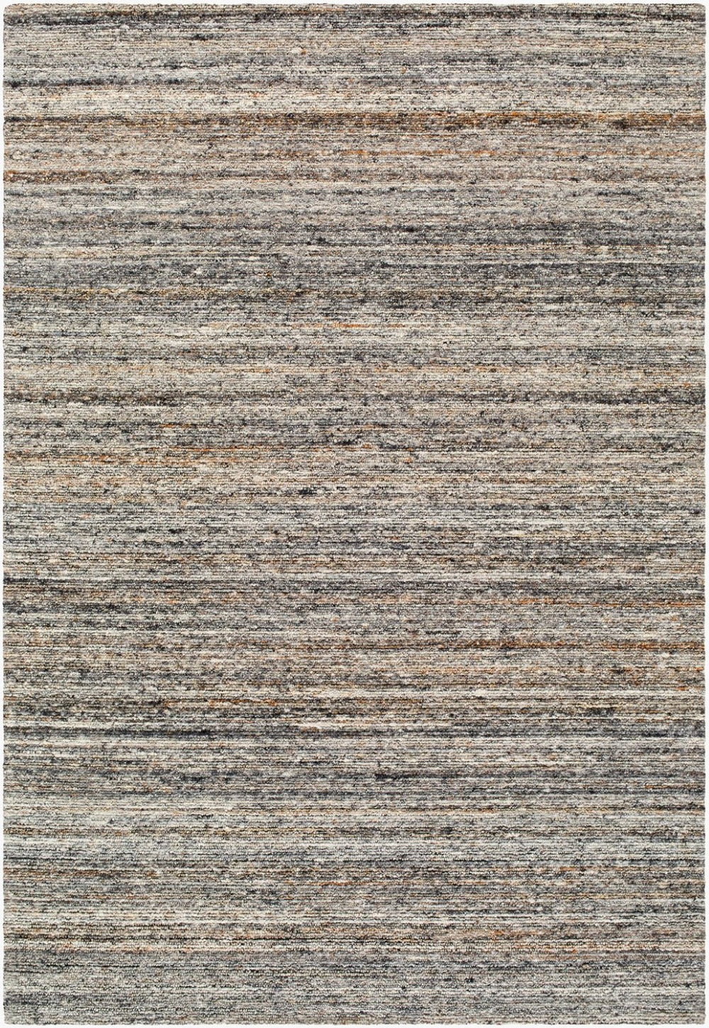 Livabliss Romford Hand Tufted Wool Area Rug Bohemian Global Pattern for Living Room Charcoal, Ash 5' x 7'6" RFD2303-576