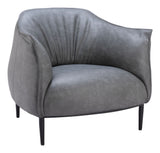 Julian Accent Chair Gray 109976 Zuo Modern