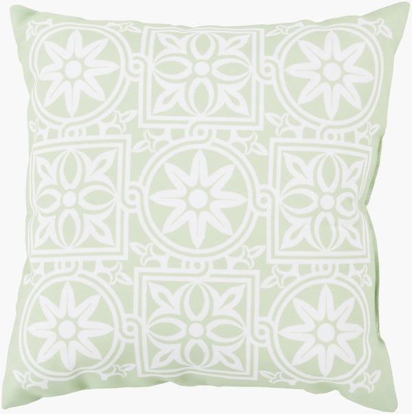 Livabliss Rain Woven Square Accent Pillow Vintage Textile Pattern for Sofa Chair or Bed RG061-1818