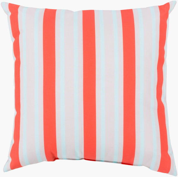 Livabliss Rain Coastal Woven Accent Pillow Polyfill Polyester Square Throw for Beach House Decor RG110-2020